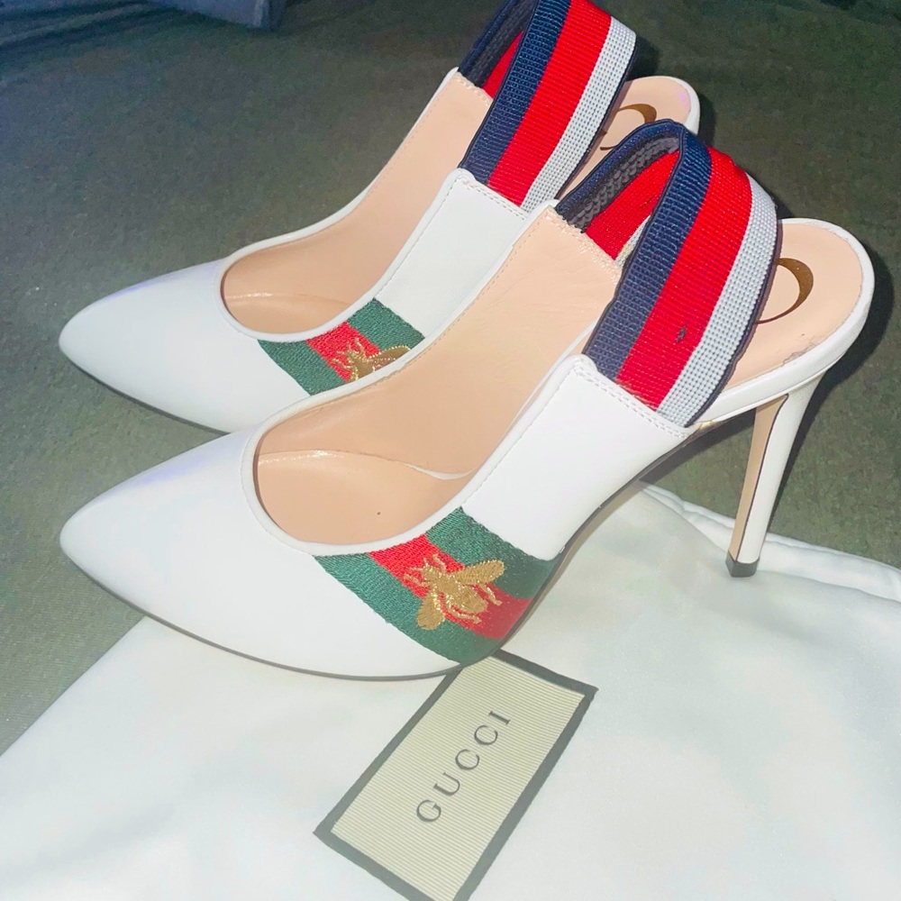 New never work gucci heels